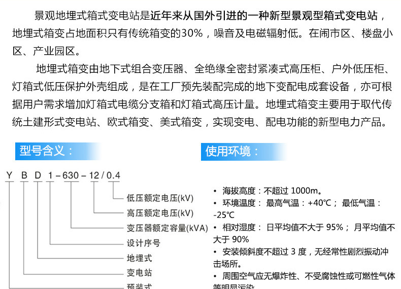 地埋箱变 100kva景观箱式变压器 厂家直销 户外成套设备 品质保障-灵蛇网4818ccc示例图6